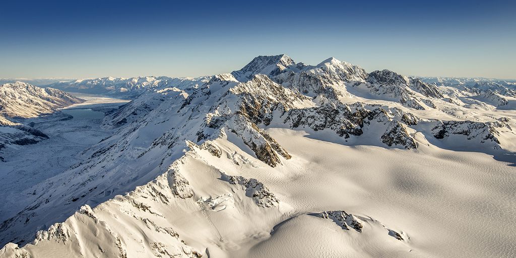 Glacier hike in New Zealand