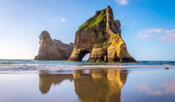 Wharariki Beach