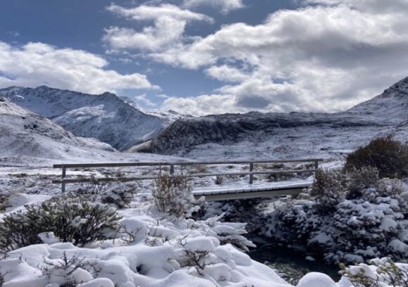 Winter hikes in New Zealand