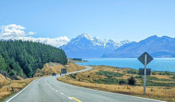 Mount Cook scenic route